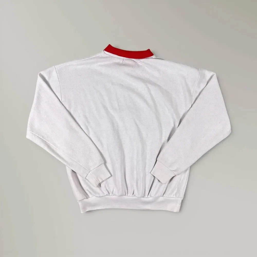 Vintage Grand Ole Opry Collared Sweatshirt Country Music Christmas 90s Sz XL